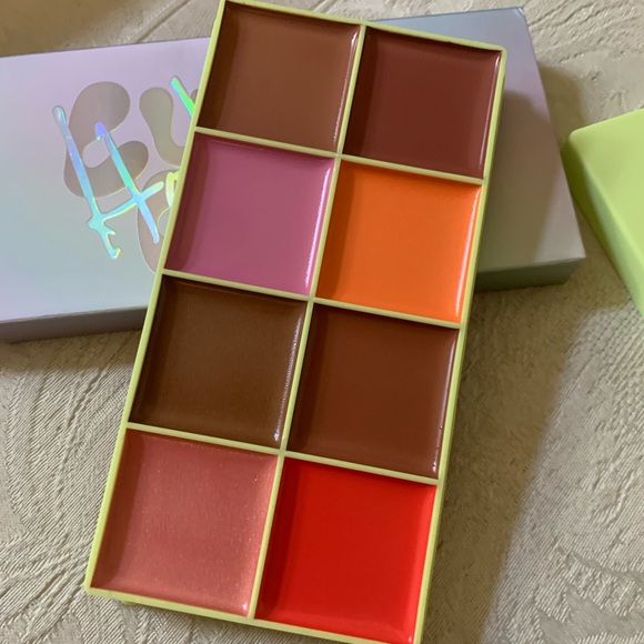 Made by Mitchell Hollipop Curve Case Cream Blush Bronzer Lipstick Palette BNIB - Picture 1 of 13